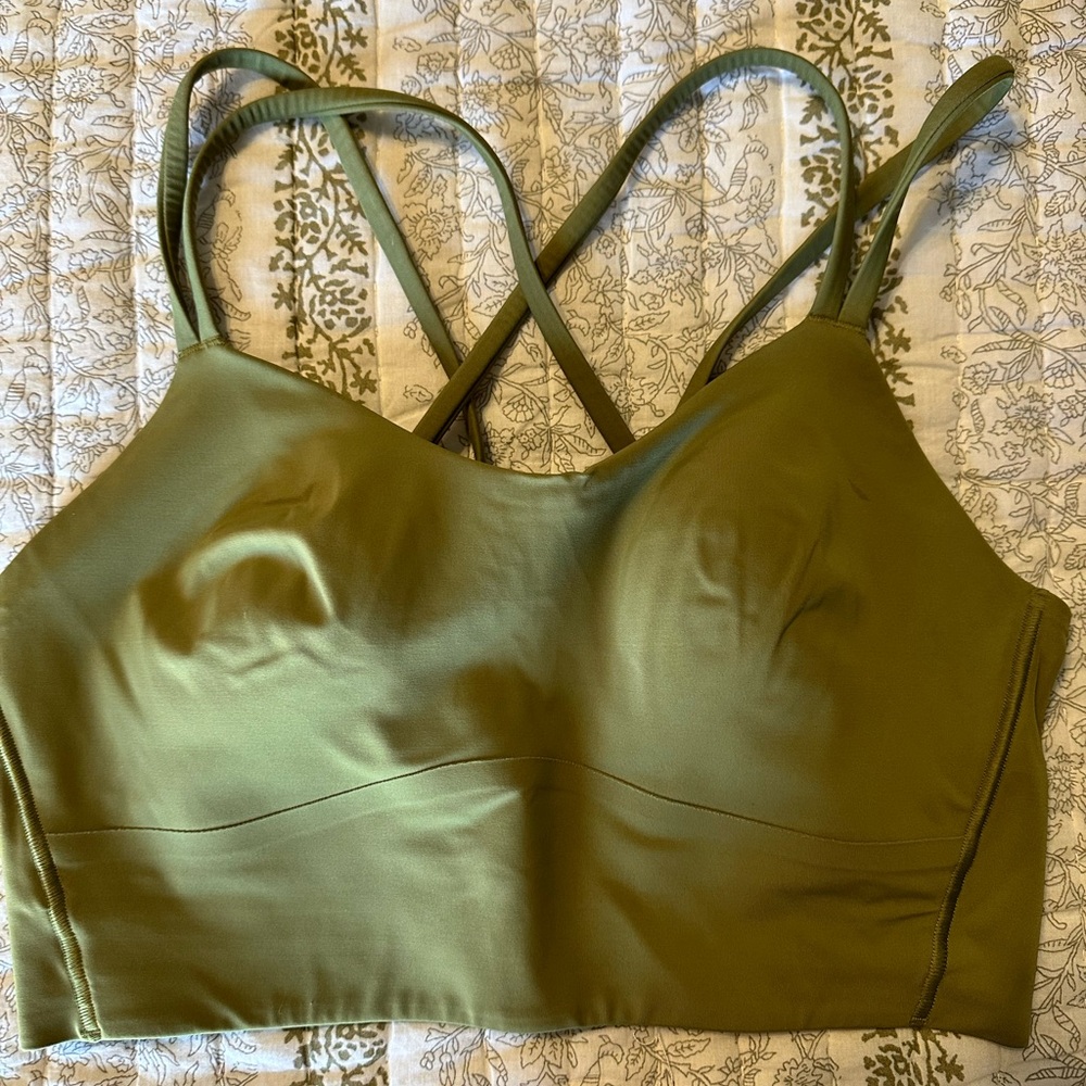 Lululemon Like a Cloud Longline-Bronze Green